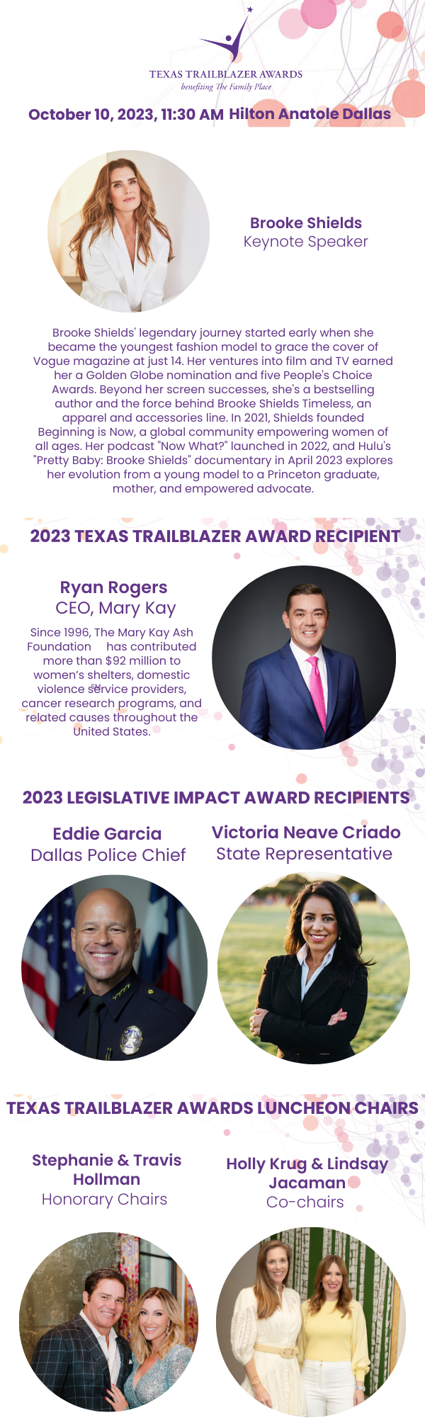 2023 Texas Trailblazer Awards Luncheon